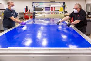 GM Makes Face Shields In Response To COVID-19 Pandemic