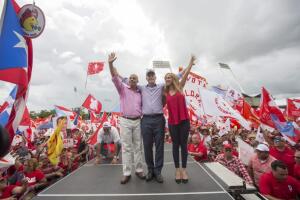 Cierre de campaña de los candidatos a la Gobernación de Puerto Rico