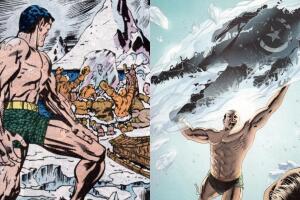 Namor encuentra al Capitán América en Marvel Comics.jpg