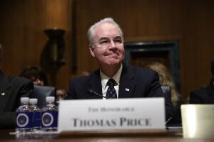 Tom Price, nuevo secretario de Salud