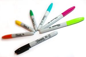 Coloured Sharpie Pens