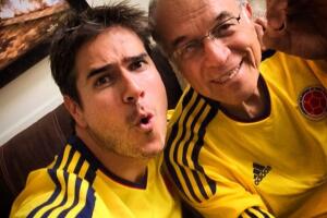 Los famosos presumen a sus padres