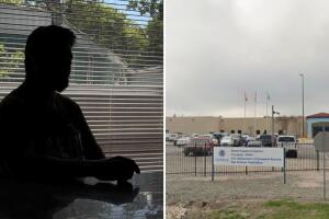 ICE Karnes Texas maltratos detenidos comida con gusanos leche descompuesta Pearsall