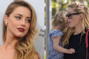 Amber Heard tuvo gemelos: publica primera foto de los bebés en pleno Día de las Madres