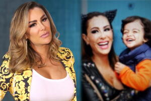 Ninel Conde y su hijo Emmanuel