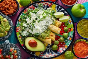 comida mexicana única