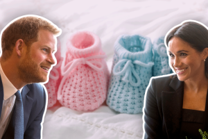 Meghan y Harry bebé