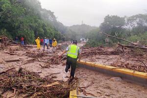 Huracán Otis México Acapulco