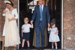 Christening Of Prince Louis Of Cambridge At St James's Palace