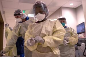 Stamford Hospital Inundated With Patients During Coronavirus Pandemic