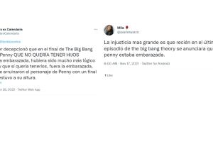 Fans mostraron su descontento al embarazo de Penny en 'The Big Bang Theory'.jpg