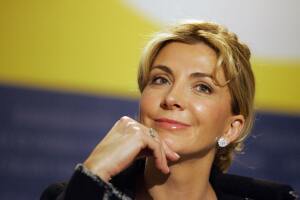 British actress Natasha Richardson gives