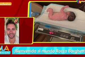 Patriucio Borghetti y su hijo