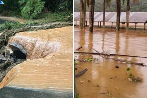 Puerto Rico inundaciones San Sebastián