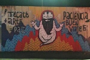 Mural en el muro