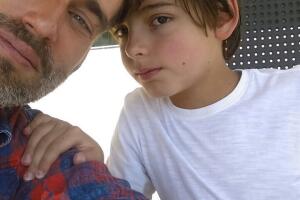 Santino Borghetti hijo Grettell Valdez y Leo Clerc