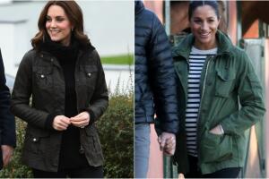 Kate y Meghan look embarazo