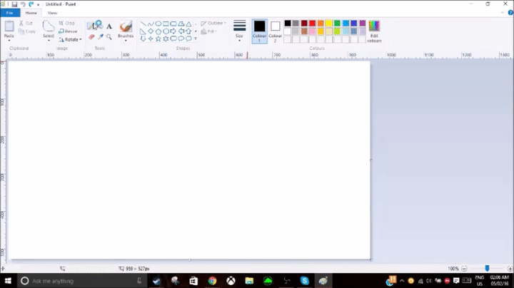 Microsoft Paint gif