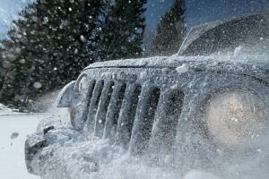 manejo en nieve: llantas de invierno o cadenas