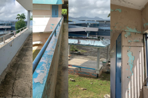 Deterioro de Escuelas en Puerto Rico 2021.