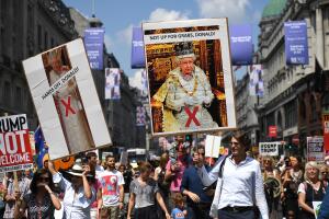 Londres protesta Trump