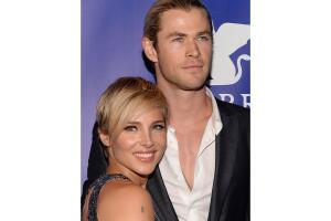 Chris Hemsworth y su esposa