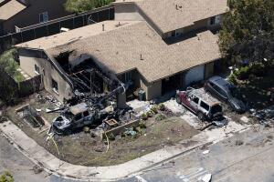 Avioneta estrellada San Diego