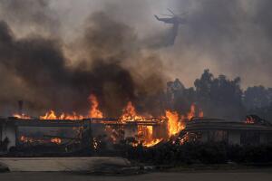 APTOPIX California Winds Wildfires