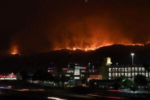 fuego en California
