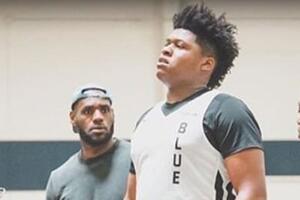 Lenron James y 'Big Jah'