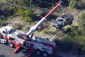 accidente de Tiger Woods