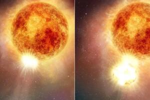 El estallido, afirmaron, no representa la muerte de la estrella