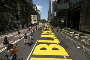 APTOPIX Racial Injustice New York