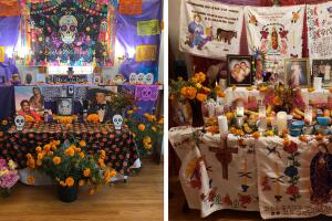 Altares de Día de Muertos. 