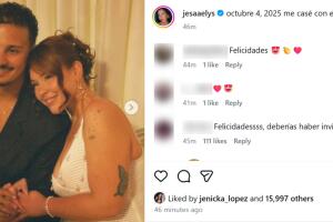 Jesaaelys Ayala se guardó 3 meses el secreto de su boda.