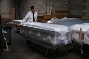 Funeral Home In New York Experiences Surge Of Deaths Amid Coronavirus Pandemic