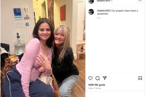 Abuela de Selena Gómez celebró con ella que esté comprometida.