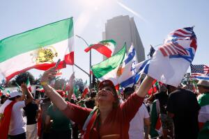 Iran US Israel Protests