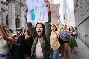 Thousands Of Americans Across The Country Participate In Global Climate Strike