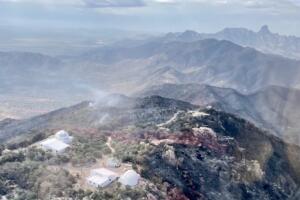 Observatorio Nacional Kitt Peak, al suroeste de Tucson. 