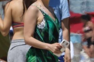 Thalía y Tommy Mottola