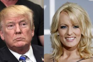 Donald Trump y Stormy Daniels