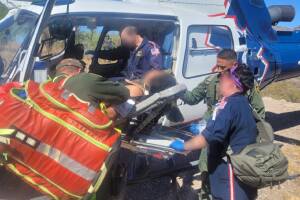 Mujer migrante es rescatada inconsciente en Peña Blanca Lake