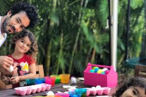 papas famosos con hijos