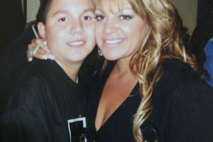 Jenni Rivera y Michael Marín Rivera