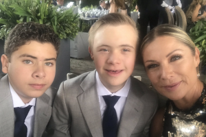 Leticia Calderon hijos Emiliano y Carlo Collado 