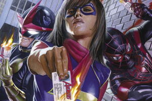 Portada decersión de los miembros más jovenes de los Avengers