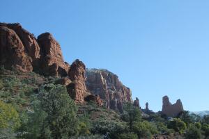 Sedona, un pequeño pueblo al norte de Arizona que se viste de blanco