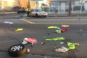 Choque niñas expulsadas Sur Los Ángeles