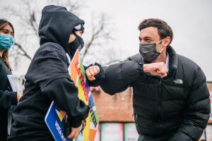 Georgia Senate Candidate Jon Ossoff Holds Latino Meet And Greet Campaign Event
